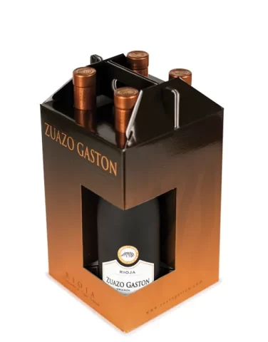 Estuche 4 botellas Zuazo Gastón